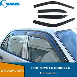 Door Visor For Toyota Corolla 1996 1997 1998 1999 2000 Car Window Visor Guard Vent Weather Shield Window Weatherproof Deflector