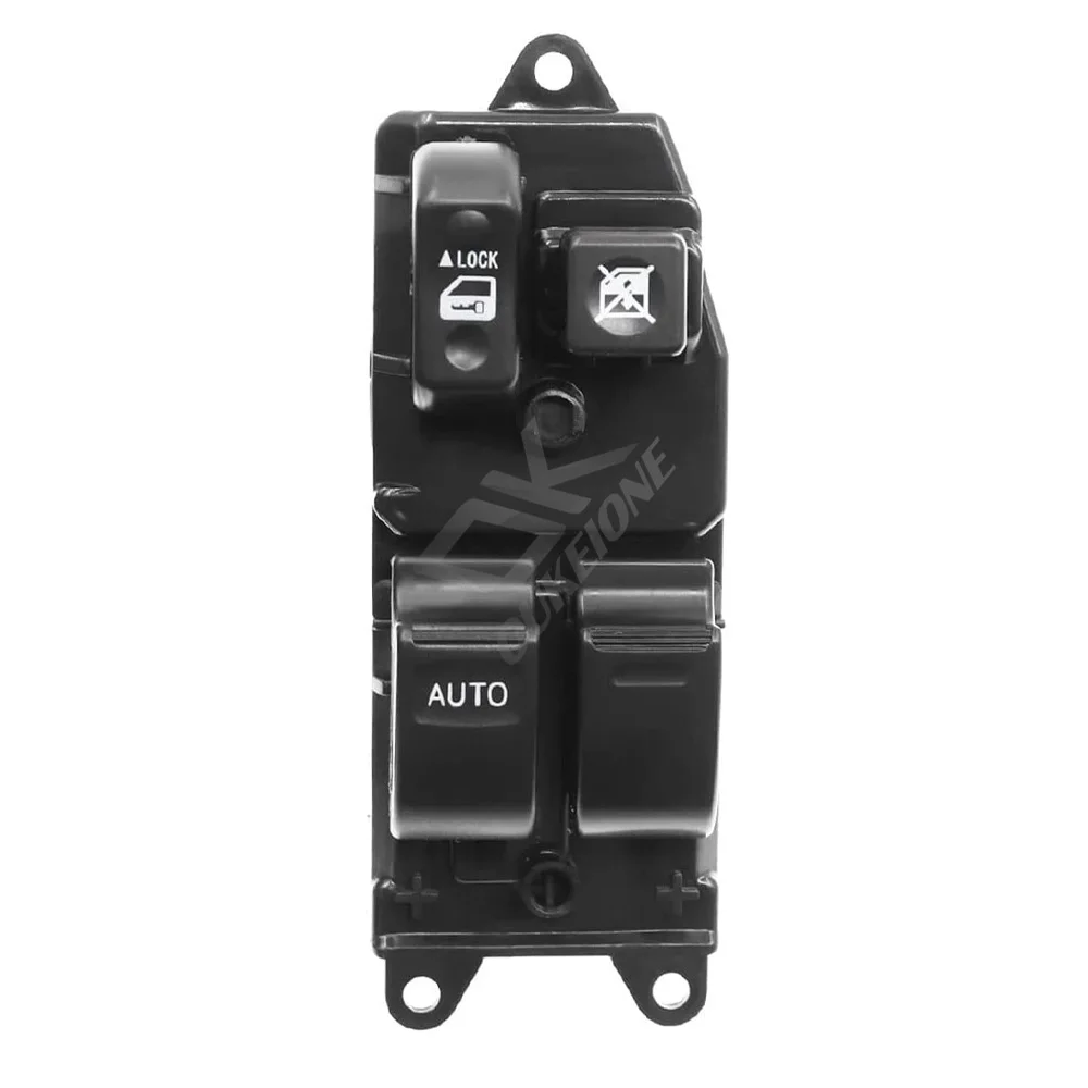 For Toyota Corolla E11 1997 1998 1999 2000 2001 84820-12360 Front Left Electric Master Power Window Control Switch Lifter Button view 2