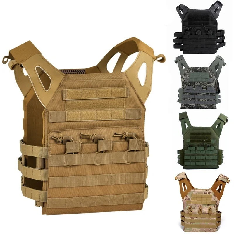 

1000D Molle System JPC Tactical Plate Carrier Combat Vest Hunting CS Paintball Tactical Molle Modular Airsoft Vest