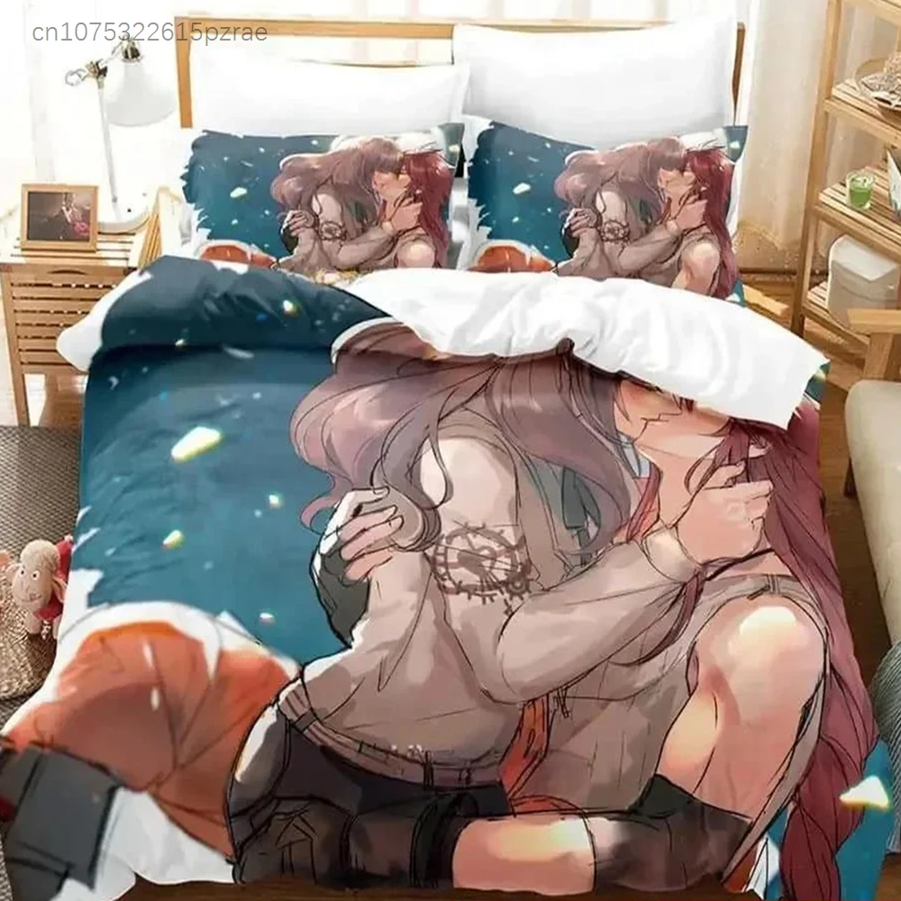 3D Print Anime Code Realize − Guardian Of Rebirth Bedding Set Cartoon Anime three-piece Set Adult Kid Bedroom Duvet Cover Sets