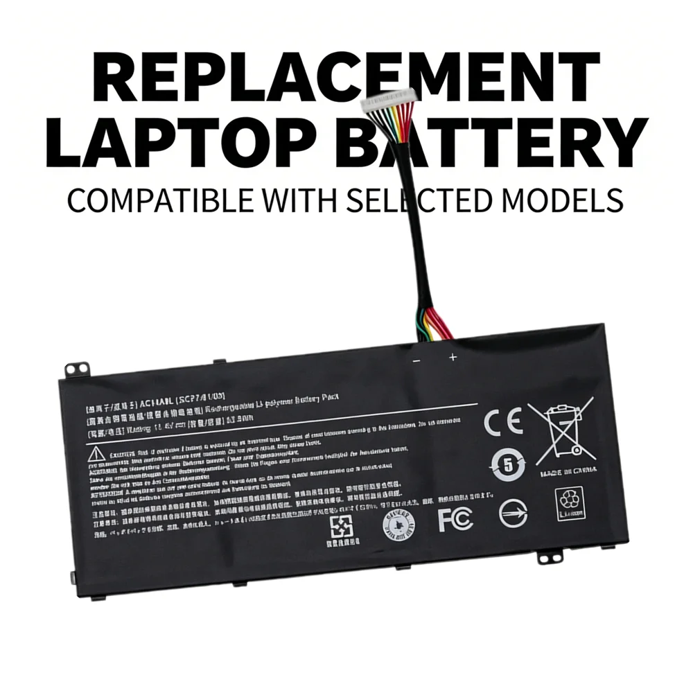 AC14A8L 11.4V 52.5Wh Laptop Battery For Acer Aspire V15 V17 Nitro VN7‑571G VN7‑591G VN7‑572G VN7‑592G VN7‑791G 3ICP7/61/80