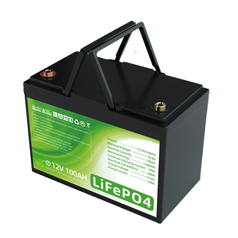 LiFePO4 Battery 12V 50Ah 100Ah Lithium Battery 24V Lead To Lithium Energy Storage RV Lithium Iron Phosphate Battery