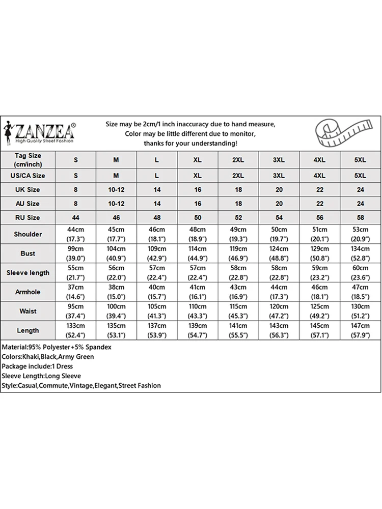 Mulheres outono causal vestidos longos manga longa com decote em v metade botões cor sólida a linha em camadas maxi vestido zanzea roupas femininas S-3XL