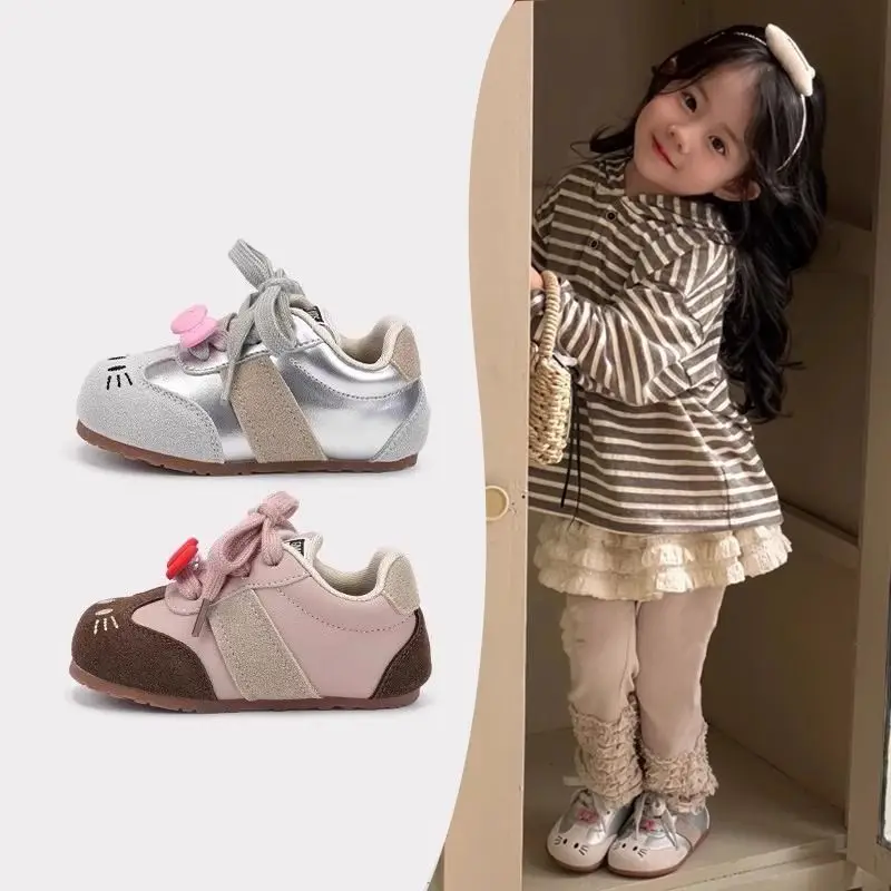

Kawaii Hello Kitty Sanrio Student Comfortable Running Shoes Children Lovely Sneakers Hiking Shoes Christmas Gifts for Girls