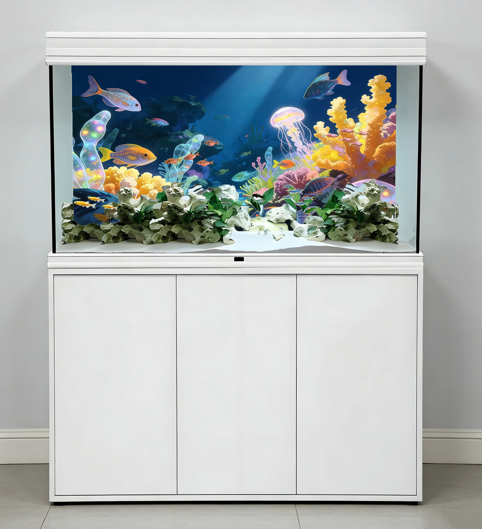 Fundo para aquário, decoração - Aquarium Fish World avaliação e preço