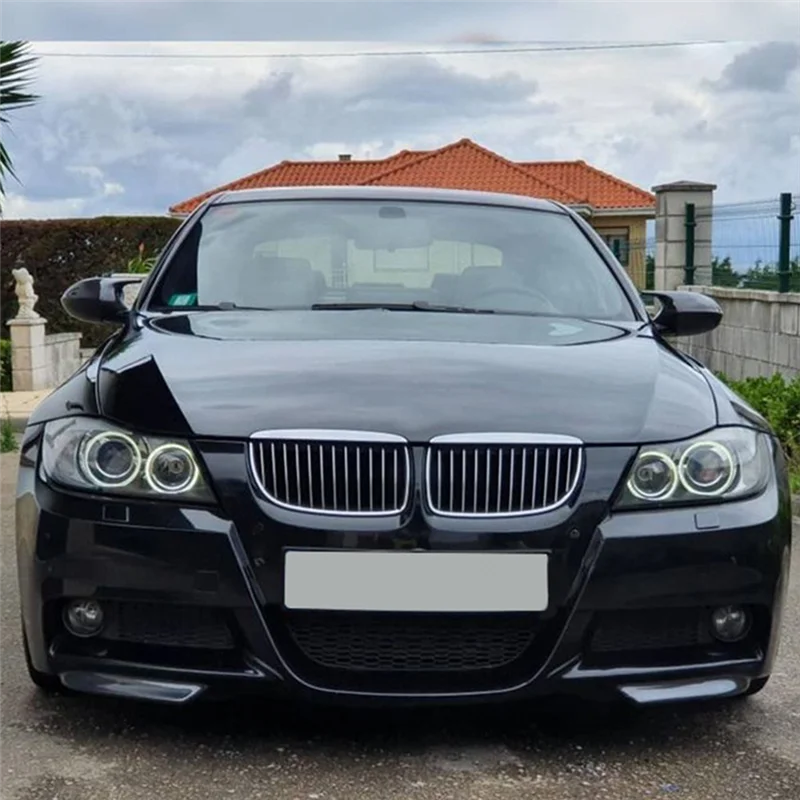 الجبهة حافة مصد السيارة زاوية الناشر الفاصل المفسد لسيارات BMW 3 Series E90 E91 M-Tech 320I 330I 2005-2008