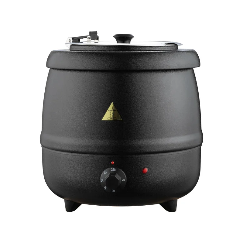 Commercial Electric Soup Warmer Stainless Steel 10L 13L Insulated Warmer Pot for Hotel Buffet