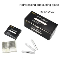 10/20/50/100 Pcs Stainless Steel Hair Cutting Blades - Single-Sided Professional Salon Hairdressing Blades