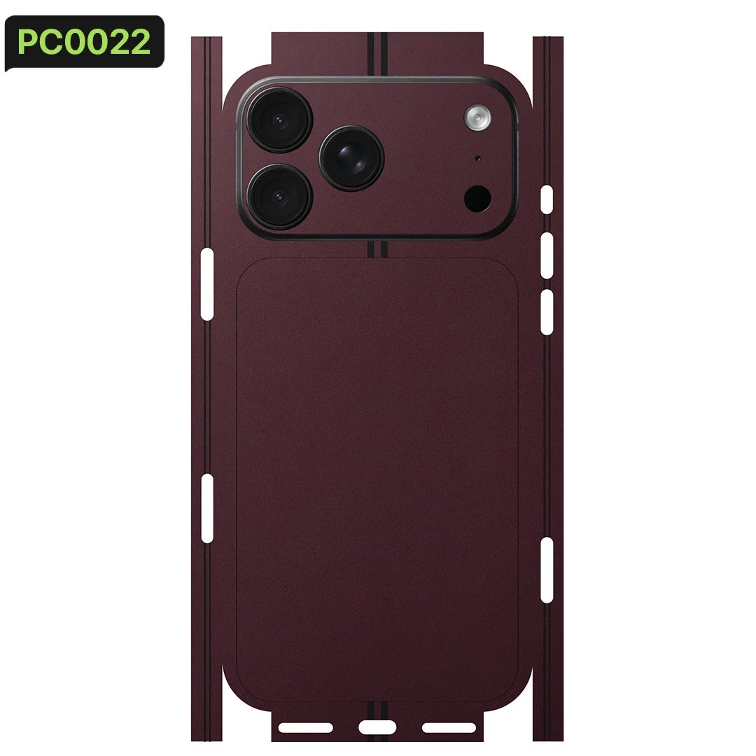 Kolorowa naklejka ochronna na telefon iPhone 18 17 Pro Max/17pro, folia na tylną część obudowy, ochrona ekranu, odporna na zarysowania, trwała naklejka. — zdjęcie produktu 6