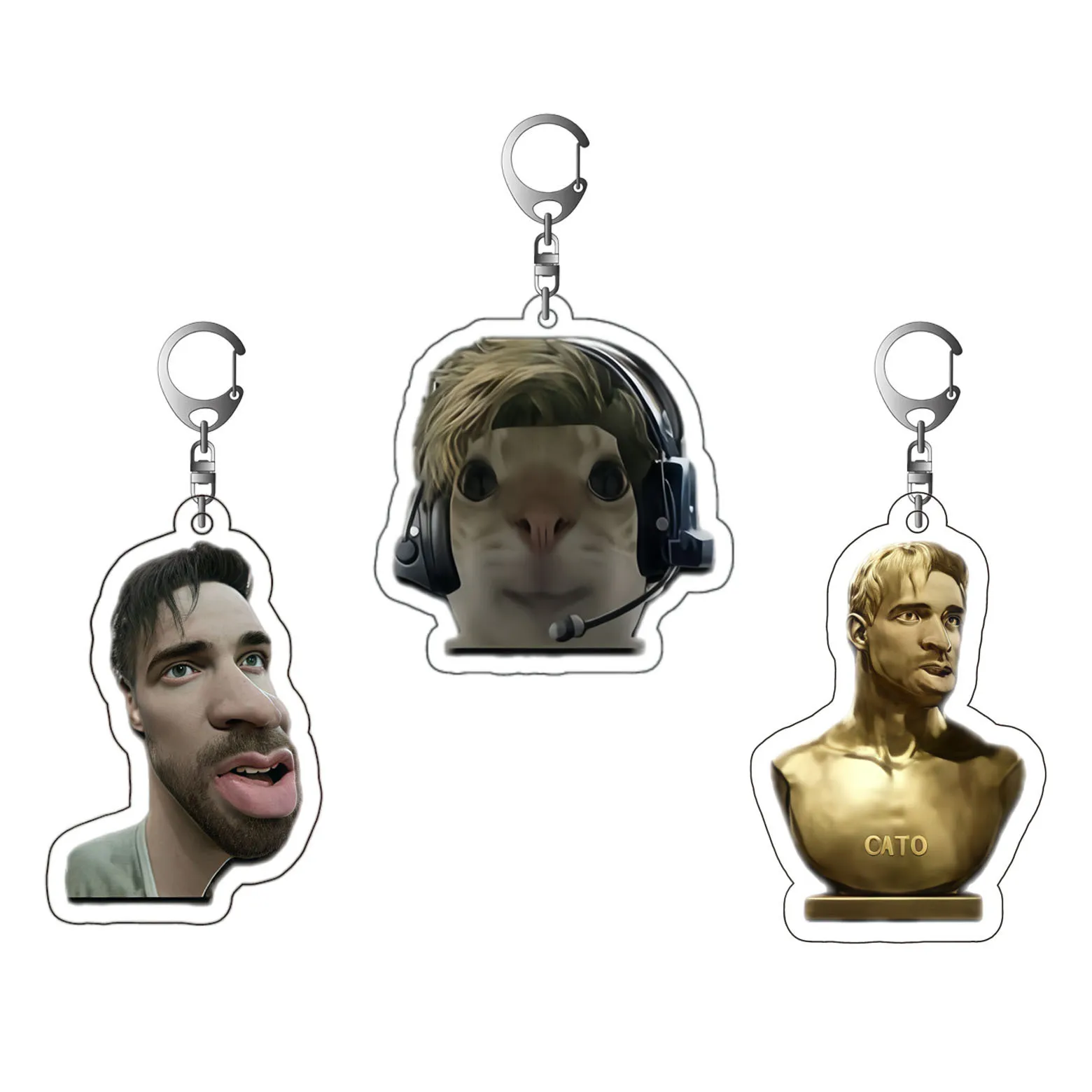Delta Force Acrylic Keychain Action Game Operator Bag Pendant Charm Gift For Fans Character Hanging Ornament Tactical Shooter