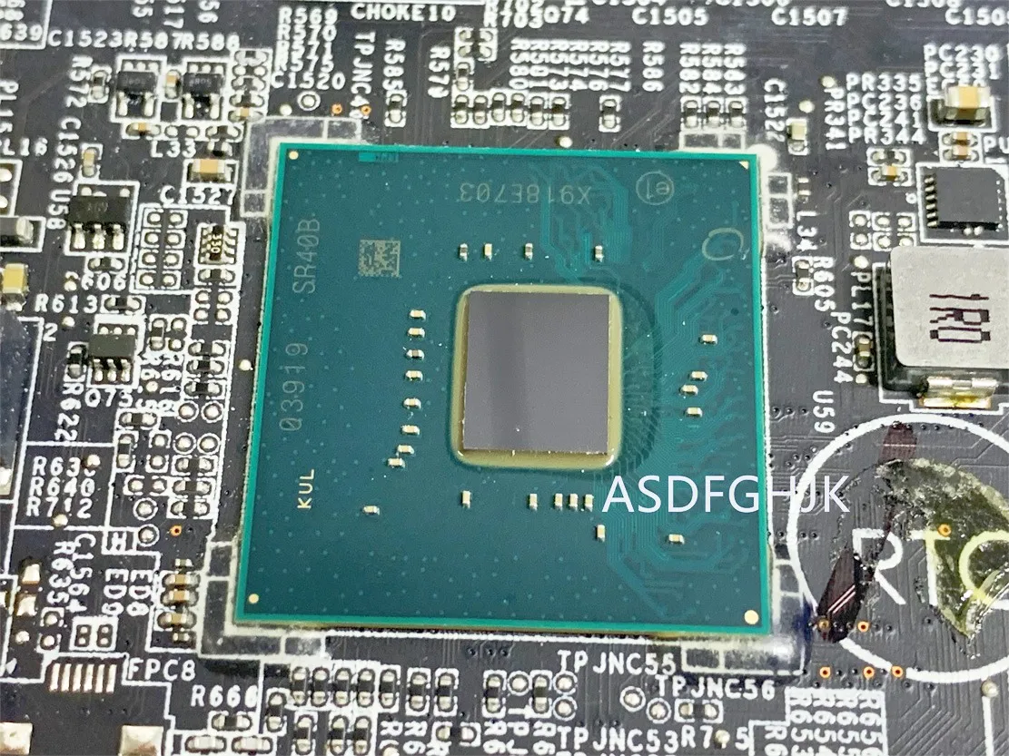 Original MS-16U11 For MSI MS-16U1 GL65 GL75 GE65 GE75 GP65 GP75 Motherboard  WITH I7-9750H AND RTX2070M TEST OK