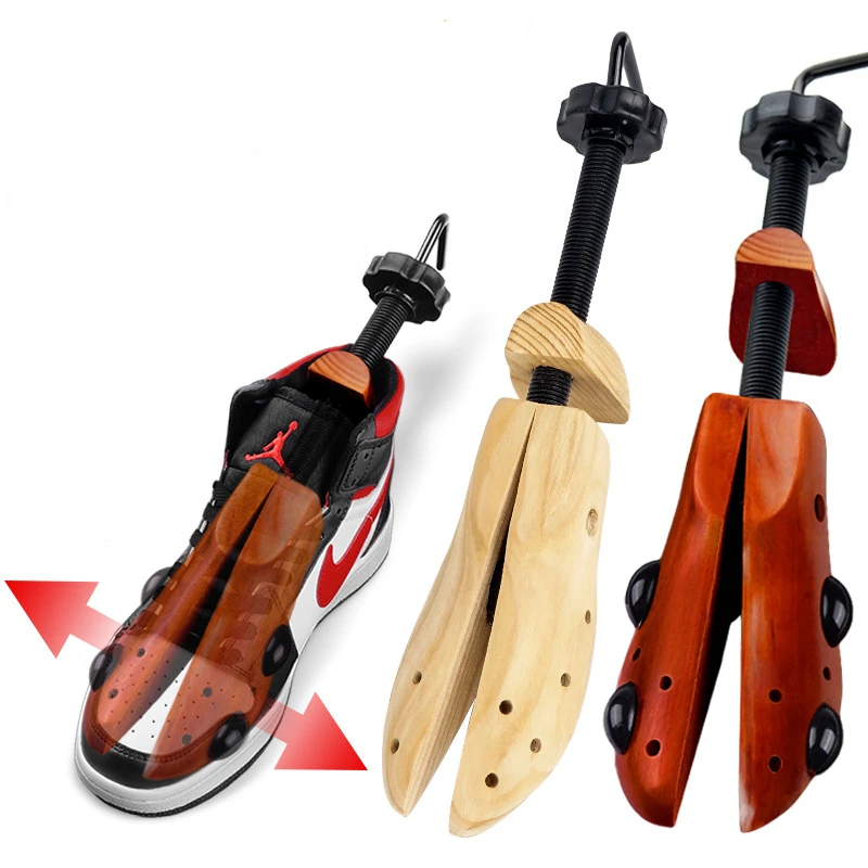 Wooden Shoe Stretch Pine Shoe Expander Shoe Last Leather Shoes and Boots Finalize  Expand  Stretcher