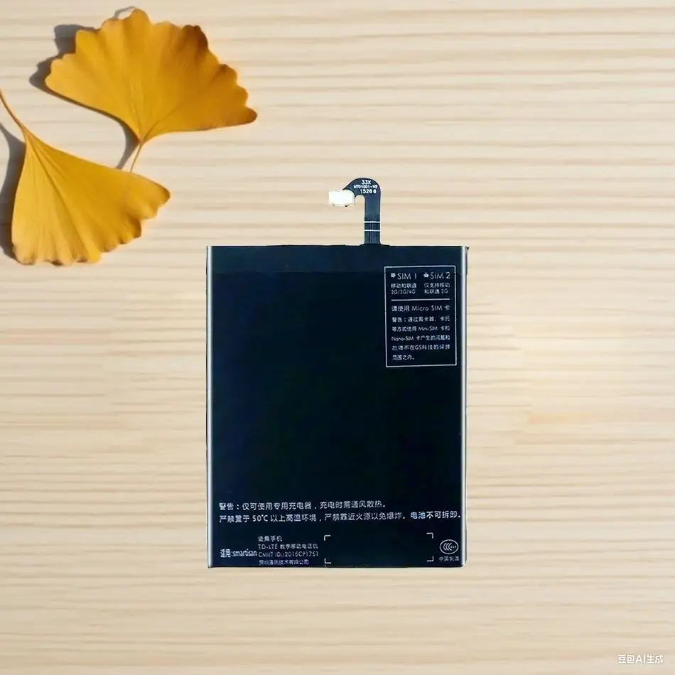 

Перезаряжаемая аккумуляторная батарея постоянного тока 601 2900 мАч для мобильного телефона Smartisan U1 YQ601 YQ603 YQ605 YQ607