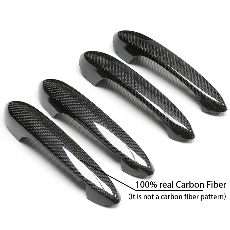 High quality real carbon fiber door handle For BMW 3 4 5 6 7 8 X Series G01 G02 G05 G06 G07 G20 G22 G30 G31 G38 G11 G32  M5 F90