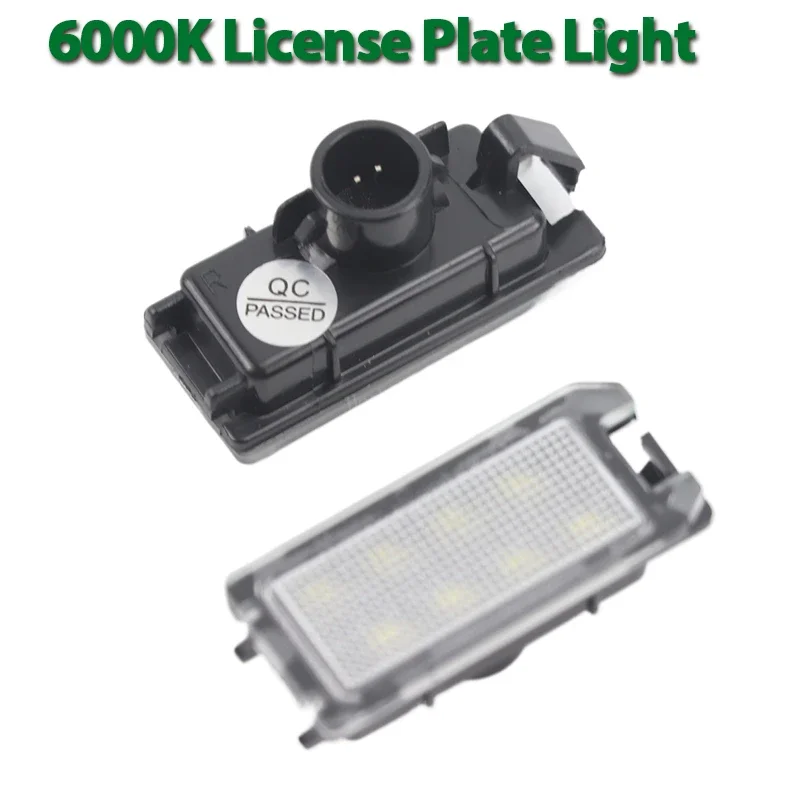 For Jeep Grand Cherokee Compass Patriot Dodge Viper 2014-2017 Fiat 500 LED Number Plate Light Error Free License Plate Lamp