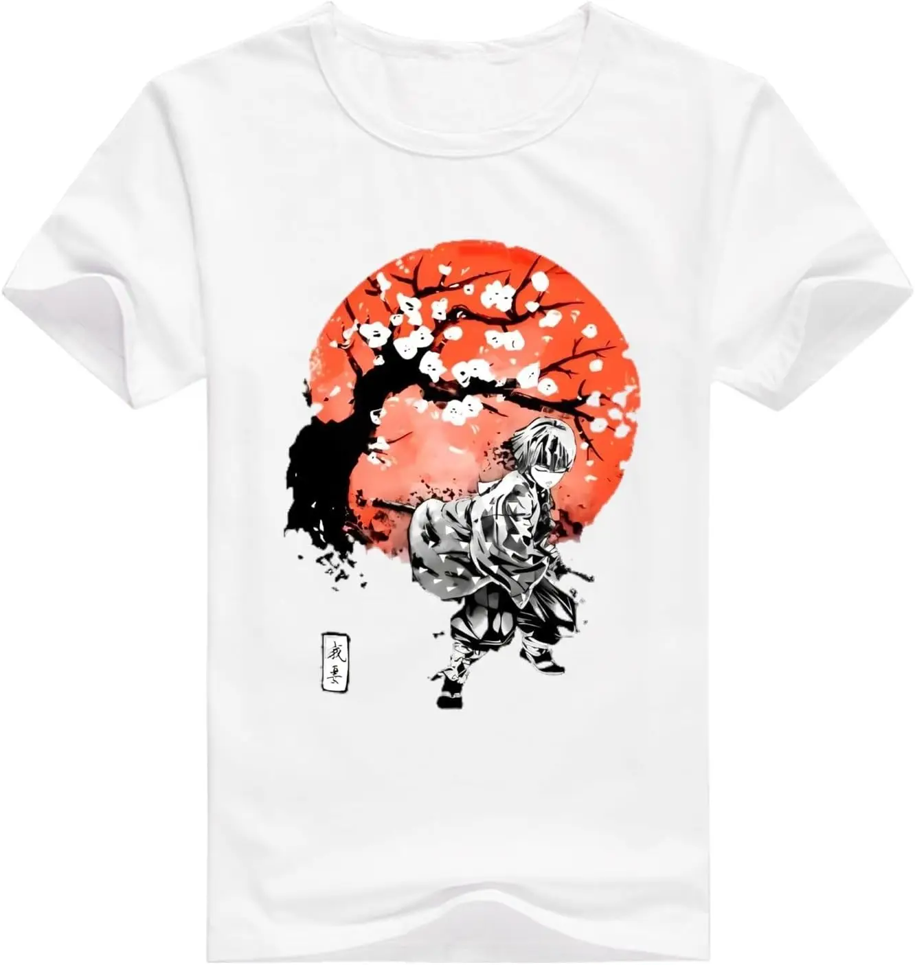 

Demon Japanese Anime Cosplay Men's T-Shirt and Youth Short Cartoon Tees