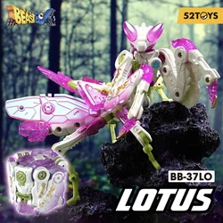 52TOYS Beastbox BB-37LO LOTUS Mantis Deformation Robot, Converting in Mecha and Cube, Action Figure, Collectible Gift for teens
