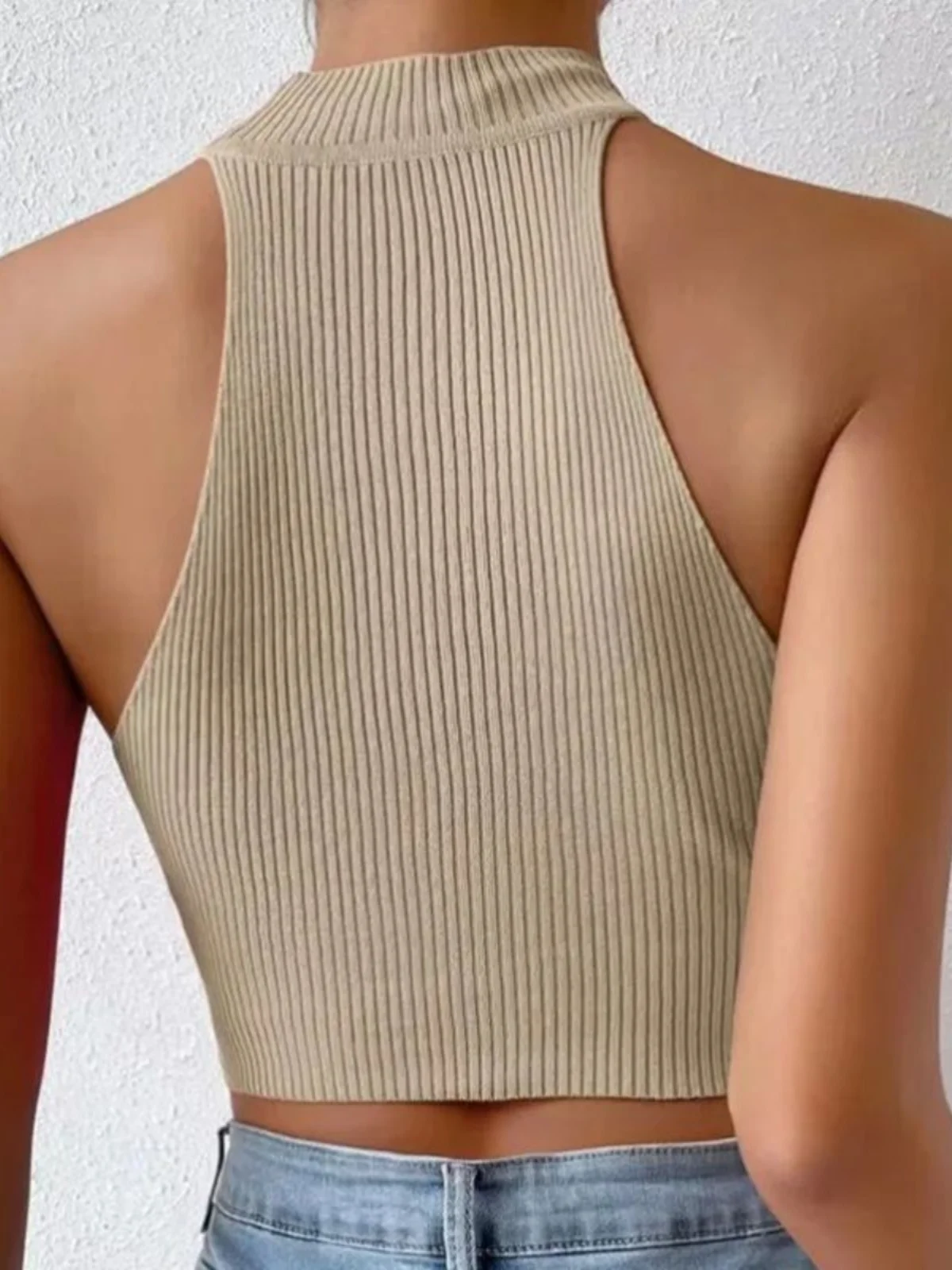 Damen Slim Fit Ne Top Pure Color Street Sle ort Sve T-Shirt Sommer Freizeitkleidung Bequemes weiches Material