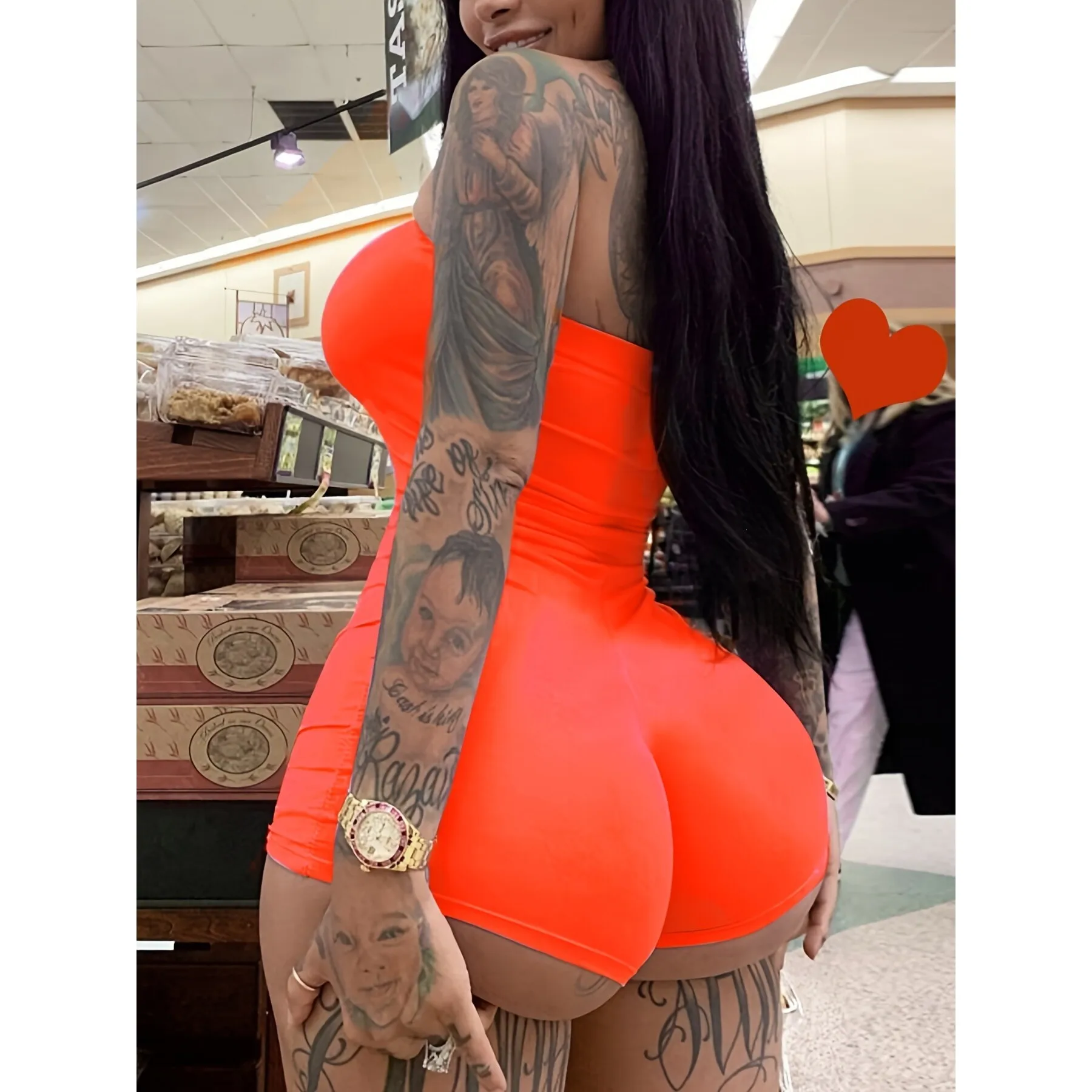 

Sexy Sport One-Piece Jumpsuit Harajuku Style Neutral Gender Casual Pants Spring 2026 Seasonal Wear for Women