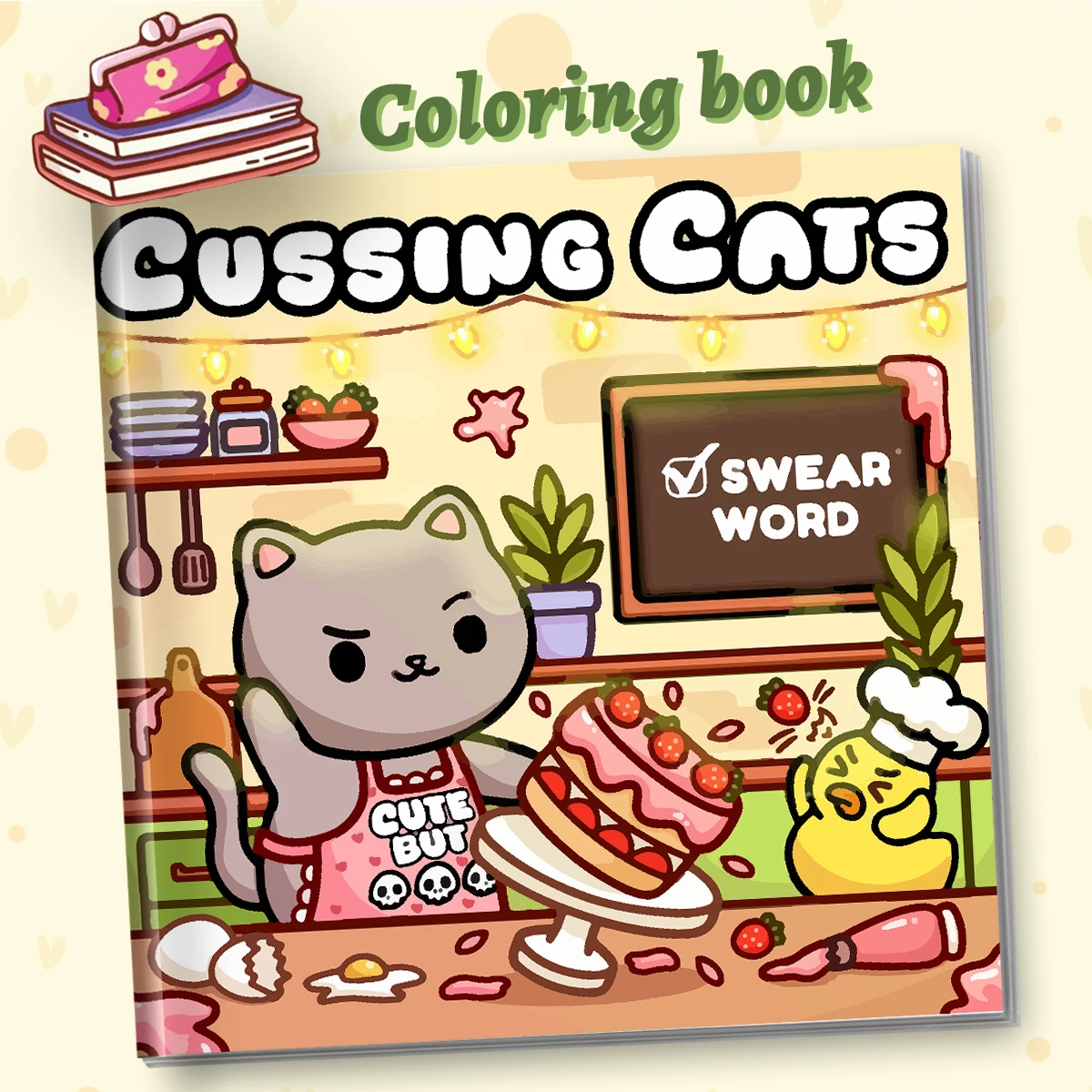 Divertido libro para colorear para adultos, ilustración artística, cómodo y que alivia el estrés, ocio y entretenimiento, adecuado para Navidad, regreso a la escuela y regalos de decoración de otoño, pintura digital asequible para arte y manualidades