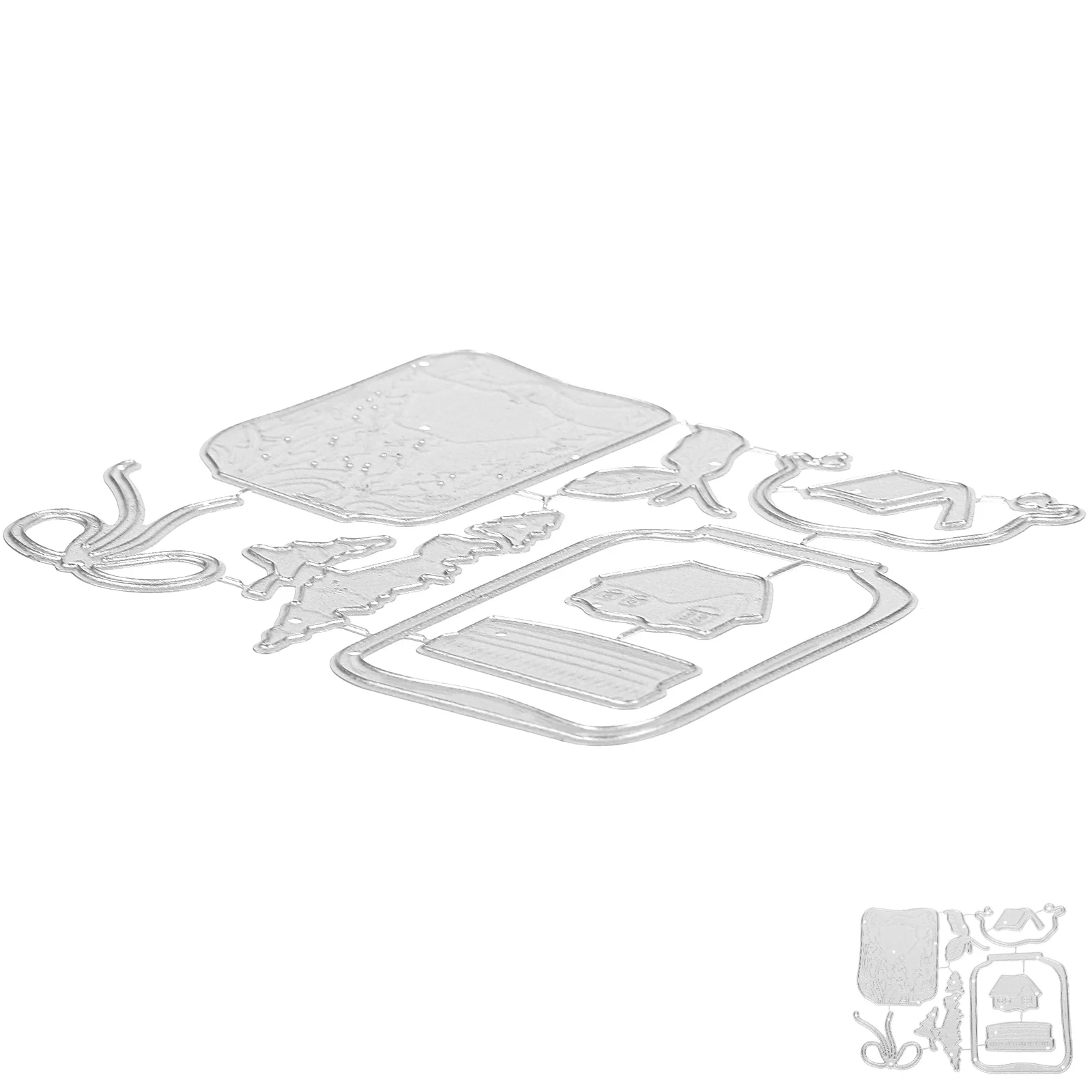 

DIY Metal Carbon Steel Cutting Dies Drift Bottle Craft Tool for Card Making Scrapbooking Photo Album Crafting Supplies