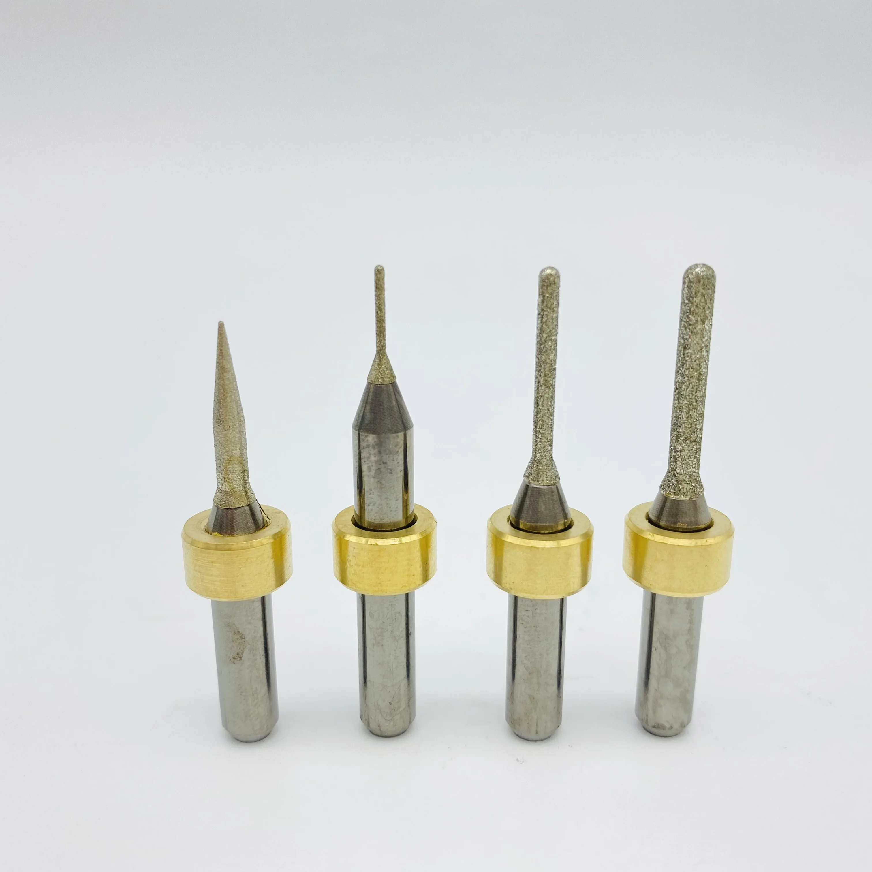 Ivoclar PM7 Cutting Milling Burs 1.0  2.0mm For Dental Material Glass Ceramic Metal with Shank Diameter 6.0mm