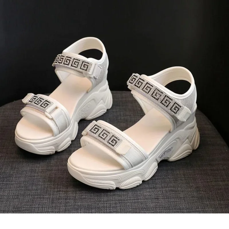 Summer 2024 Outdoor Footwear Platform Women\'s Shoes Sandals For Woman Beach Sandal Comfortable And Low Price Comfort Shoe F H