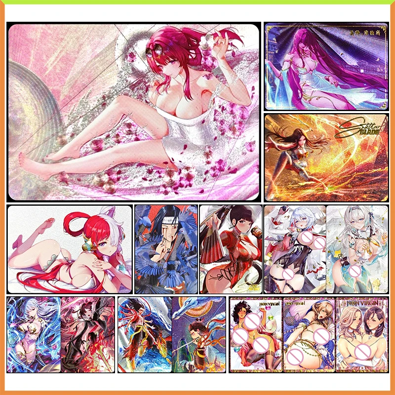 

Аниме История Богини DIY ACG Игрушки для мальчика Венера Кафка Ута Светлячок Робин Май Ширани Учиха Итачи Коллекционная карта Подарок на день рождения