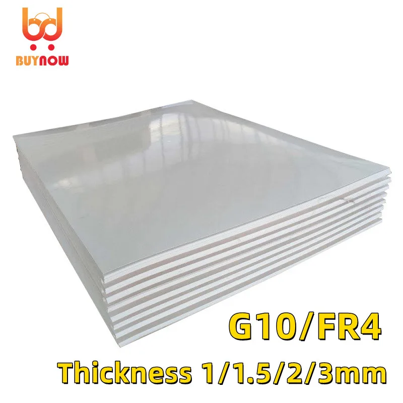

1 1.5 2 3mm FR4 White Fiberglass Board G10 Black Anti-static Fiberglass Board Light Green Epoxy Resin Board Processing engraving