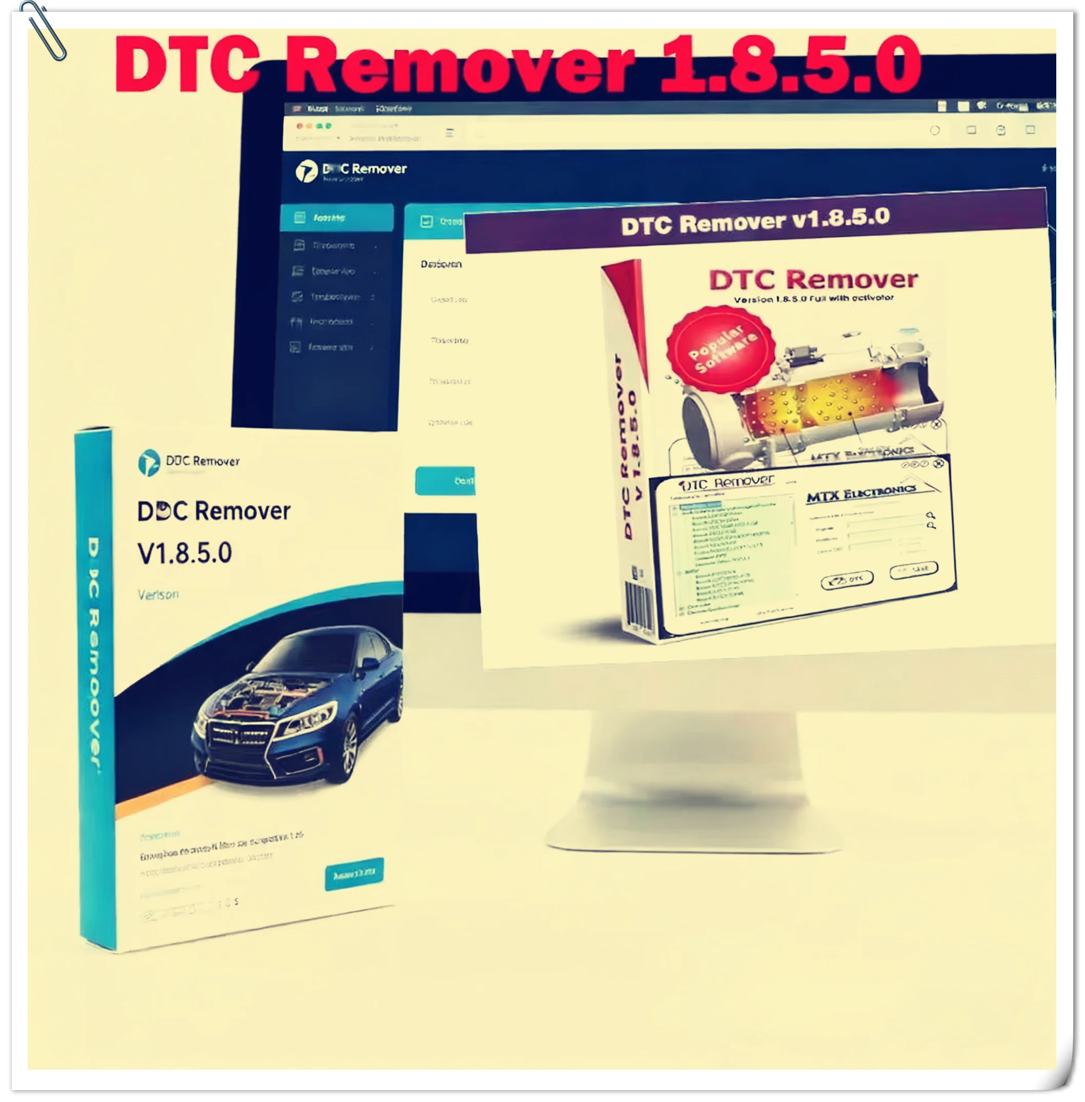 

Новейший съемник DTC 1.8.5.0 с Keygen + 9, дополнительное программное обеспечение для настройки ЭБУ для KESS KTAG FGTECH OBD2, программное обеспечение для автомобильных инструментов