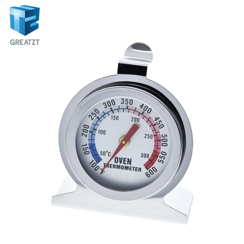GREATZT Hot Sale Food Meat Temperature Stand Up Dial Oven Thermometer Stainless Steel Gauge Gage Kitchen Cooker Baking Supplies