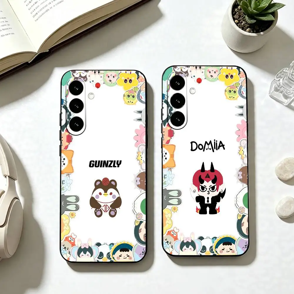 Cartoon M-Mascot G-GMMTV  Phone Case For Samsung Galaxy A73,A72,A71,A70,A53,A52,A51,Others Soft Black Cover