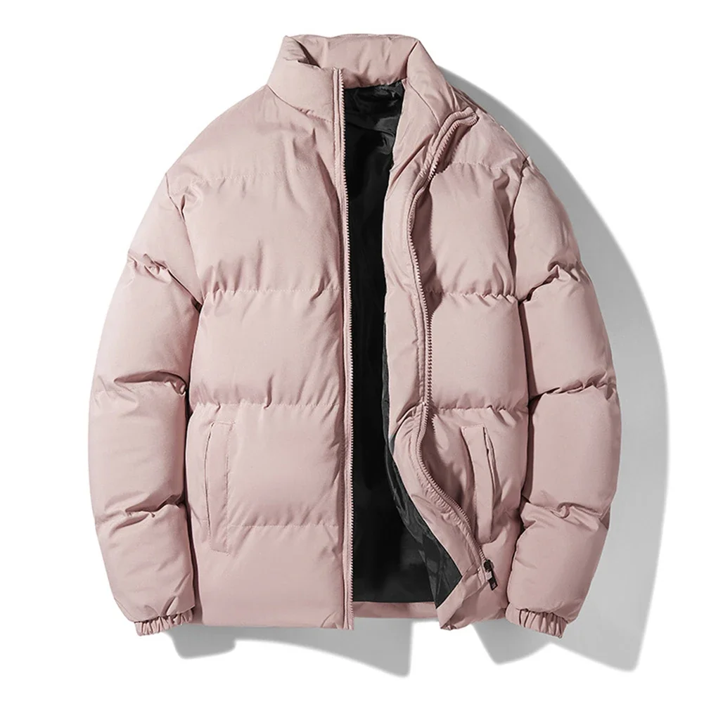 カジュアルスタイル 5XL スリムフィットジャケットスタンドカラージャケットポリエステル生地無地オールシーズン新品状態