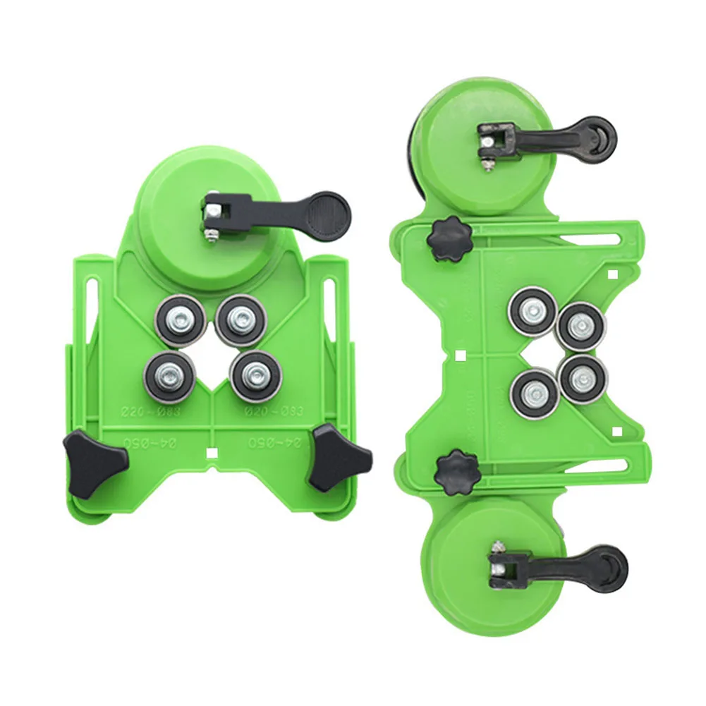 Diamond Hole Double Suction Cups Hole Saw Guide Jig Fixture From Hollow Drill Hole Saw Set For Ceramic Glass Tile