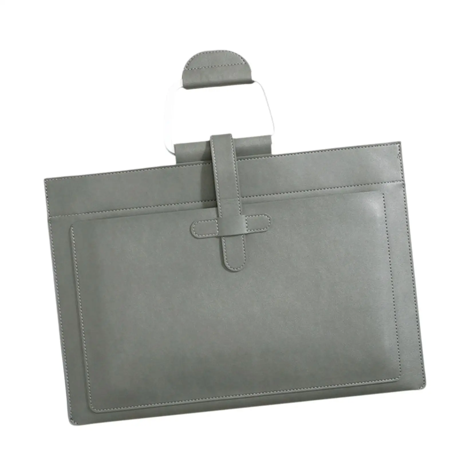 

Document Bag Practical Trendy with Compartments Briefcase Laptop Bag File Bag for Daily Holiday Father Day Gift Trip Commuting