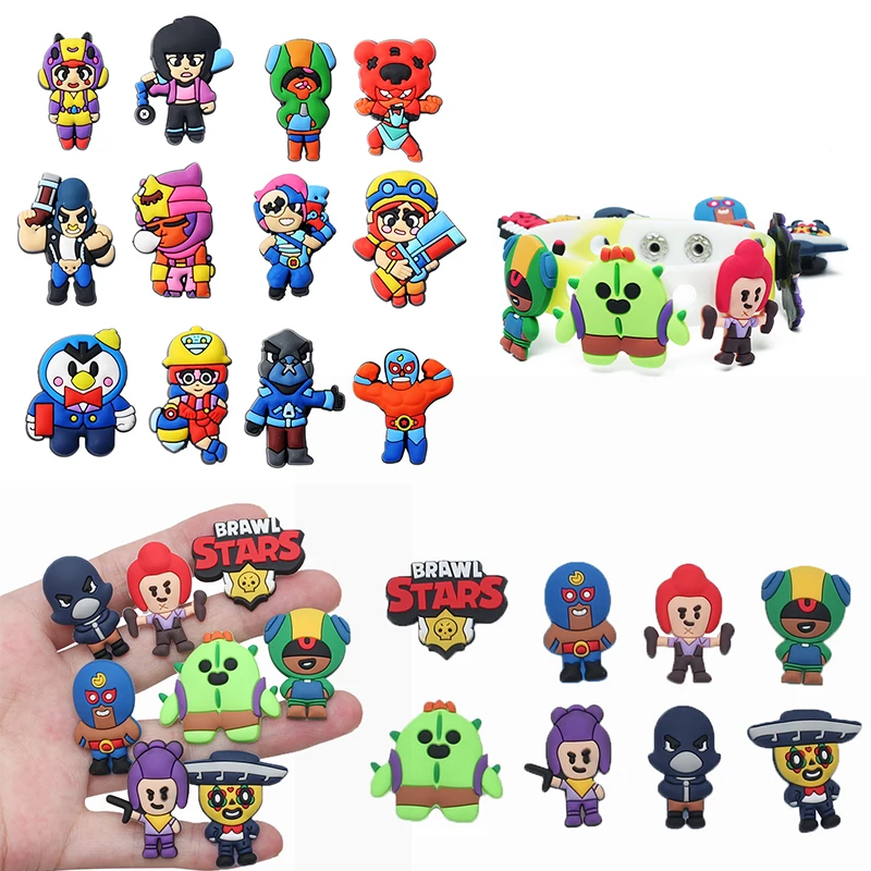 Hot Toys Popular Casual 8-100Pcs Shoe Charms For Sandals,Shoe Decoration Accessories Shoe Pins Great Gift For Men Wom