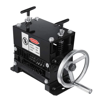 

Wire Stripping Machine 1.5mm-35mm Diameter with 6 Channels Wire Stripper Machine Manual Hand Cranked for Cutting and Stripping