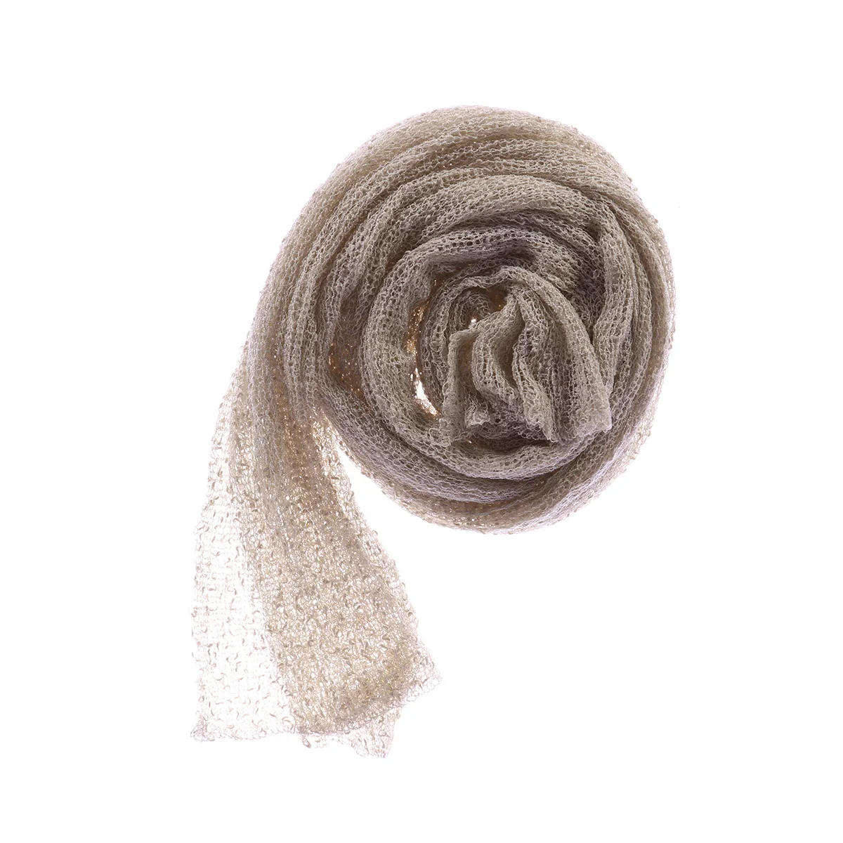 القطن تمتد التفاف البيج لحديثي الولادة التقميط طويل التفاف الطفل التصوير الدعامة Diy بطانية الأمومة #6