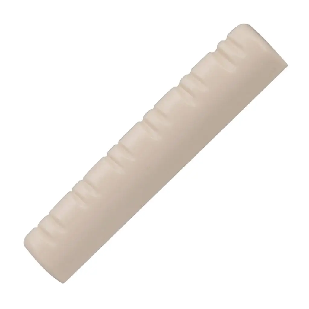 Acoustic Folk Guitar Slotted Nut Plastic Bridge Upper Nut Repair Parts Stable Tuning for 12 String Guitar view 4