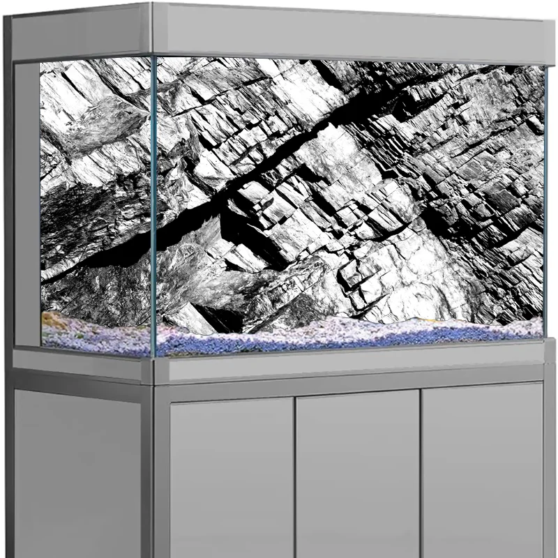 Dekoracja do akwarium, naklejk – Aquarium Fish Wallpaper recenzja i cena
