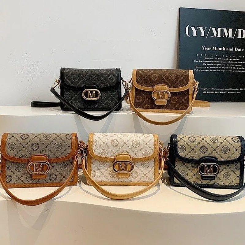 

Уникальная элегантная сумка через плечо для женщин, роскошная дизайнерская кожаная сумка большой вместимости для поездок на работу, простая, фактурная, шикарная.