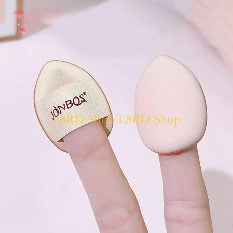 L8rd 2pcs Mini مزج الإسفنج نفخة دقيقة إخفاء السفر