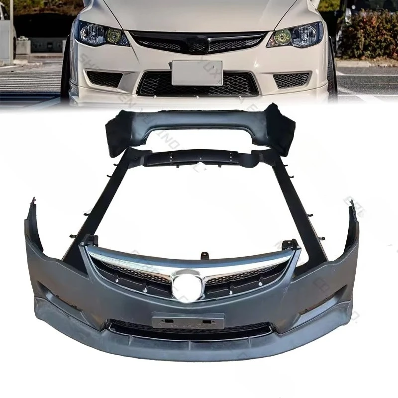 

Auto Body Kit Surround Fit for 2006-2011 Upgrade to mugen FD2 TR RR Model Front and Rear Bumper Side Skirt Spoilercu