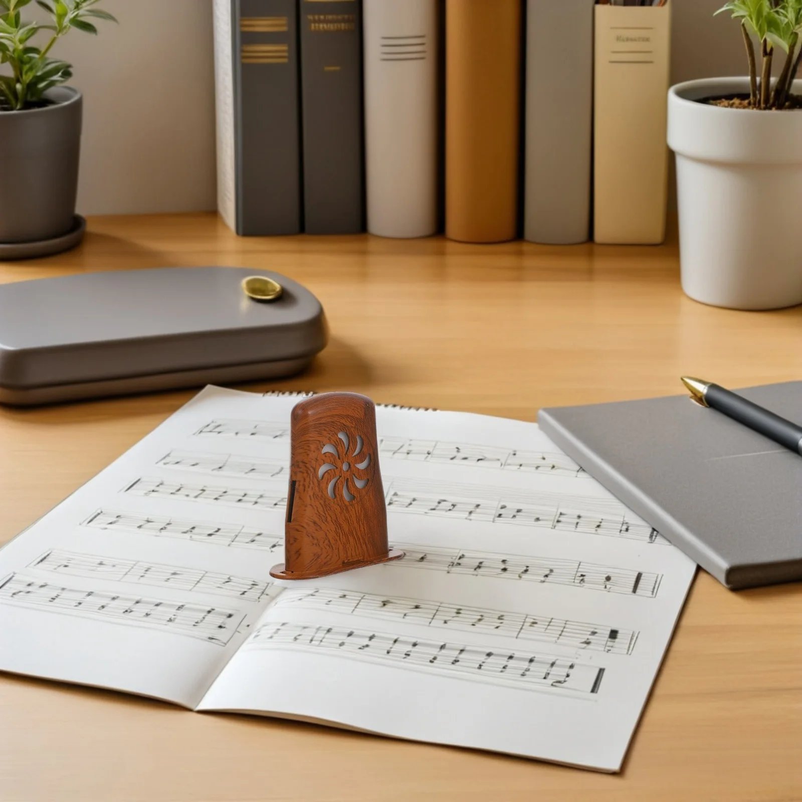 

2Pcs Guitar Humidifier Sound Hole Moisturizer Acoustic Instrument Case Humidity Control Wood Grain Design Prevents Cracking