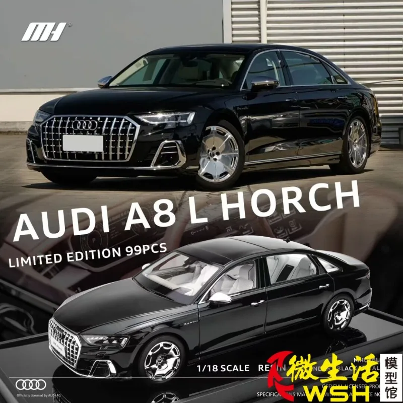 In Stock MOTORHELIX 1:18 HORCH Luxury Sedan Limited Edition Small Scale Static Resin Collectible Model Car