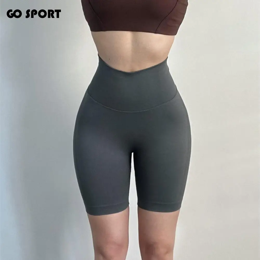 

Бесшовные штаны для йоги из дышащей ткани с подтяжкой ягодиц, высокоэластичные леггинсы для фитнеса, брюки средней длины, персиковые бедра