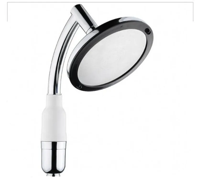 Bathroom 6 Inch High Pressure 360 Degrees Rotation Large Round Big Rainfall Sprayer Bathroom Hand Held Shower Head Accessories