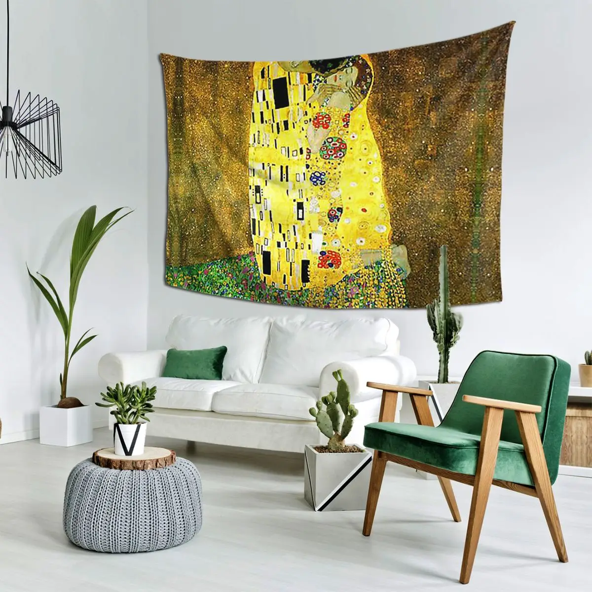 

Поцелуй Густава Климта гобелен настенный эстетический домашний декор гобелены для гостиной спальни