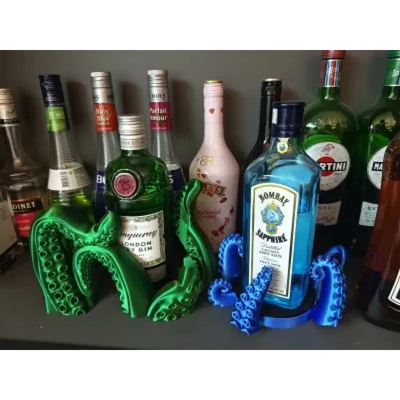 3DPrint المتخصصة الجديدة الأكثر مبيعا هالوين Cthulhu نمط الأخطبوط اللامسة Grippable العملية كوستر