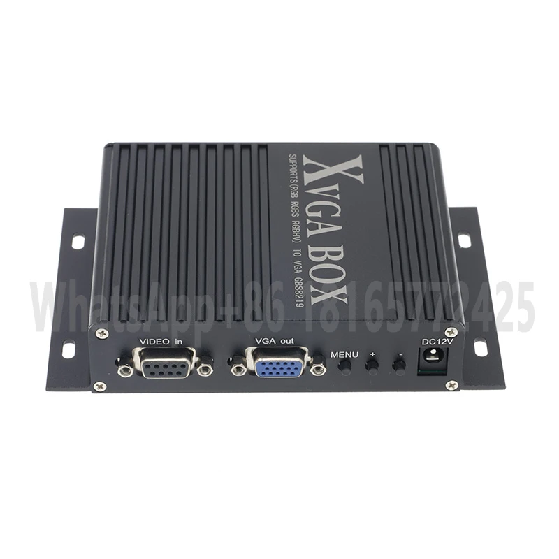 Imagem -03 - Home Video Converter Usado em Compras Industriais e Home Video Xvga Box Rgb para Vga Rgbs para Vga Gbs8219